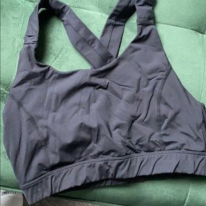 Glyder black sports bra